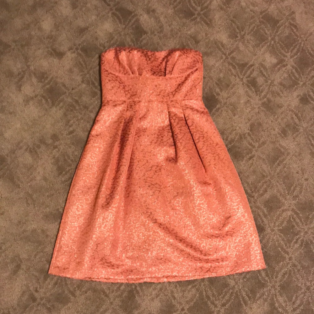 BCBG strapless dress